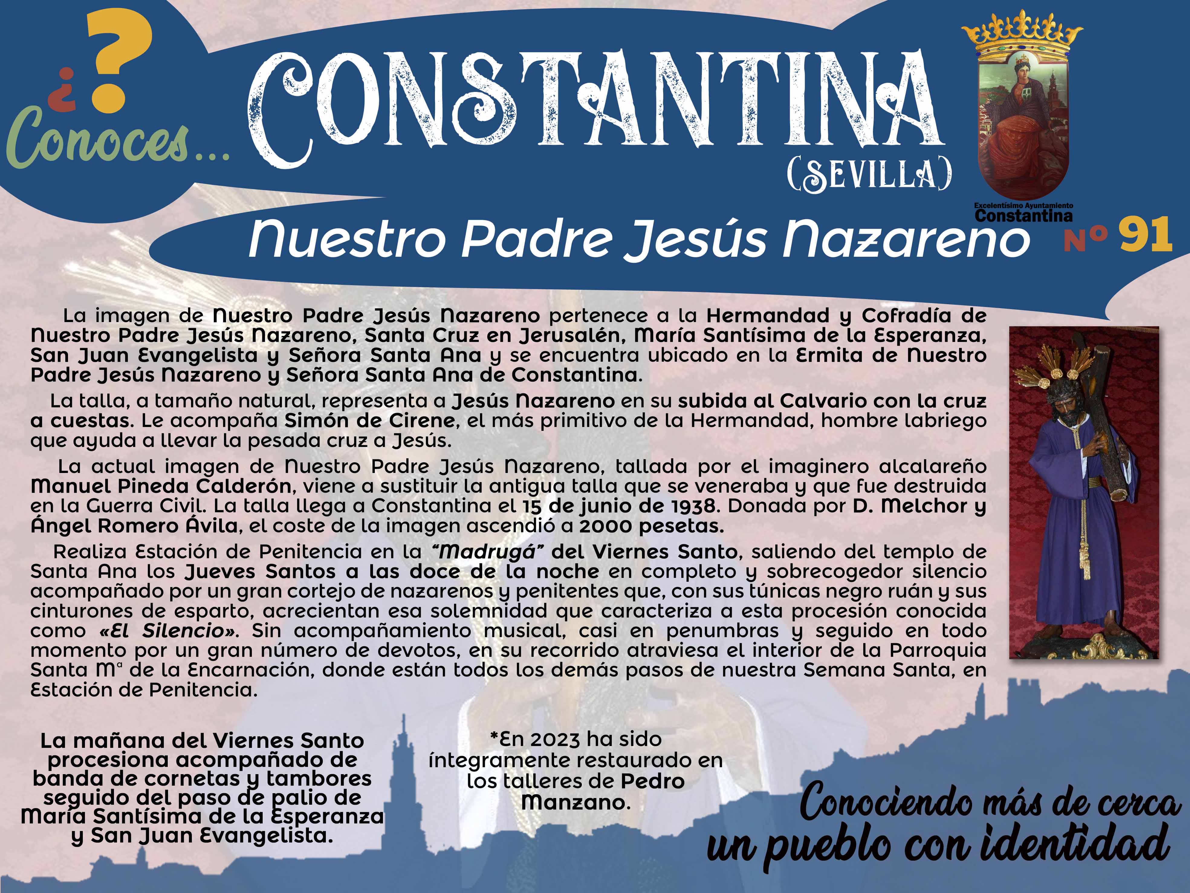 91 Nuestro Padre Jesús Nazareno Constantina