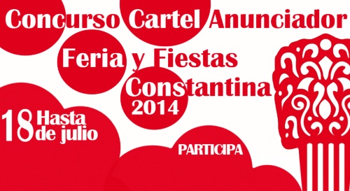 CARTEL FERIA FIESTA CONSTANTINA 2014