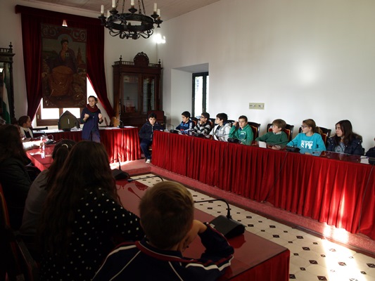 Inauguración del Programa Parlamento Joven de Constantina 2015/2016