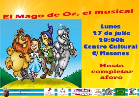 Musical El Mago de Oz Constantina Julio Joven 2015