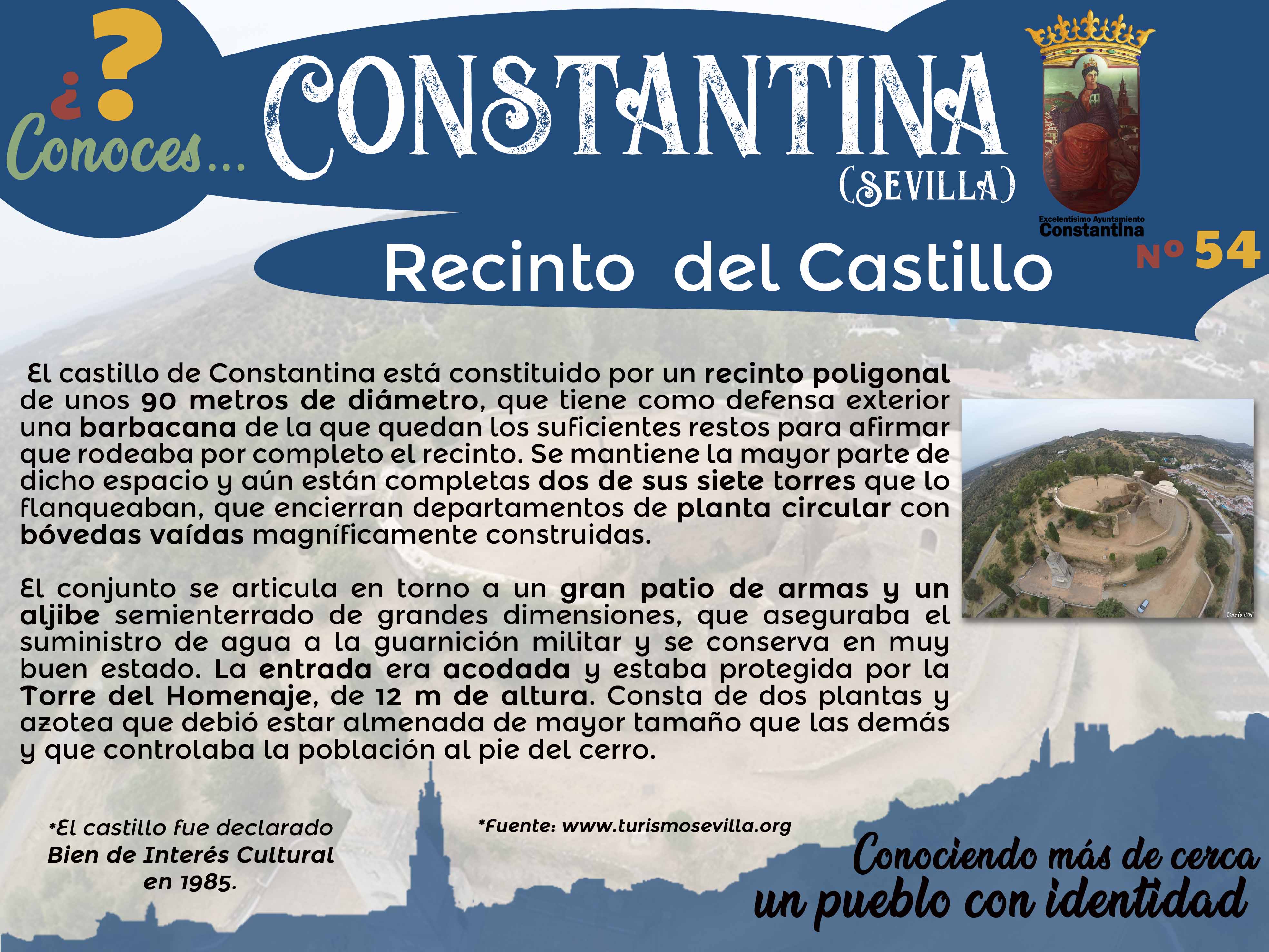 54 Recinto del Castillo de Constantina