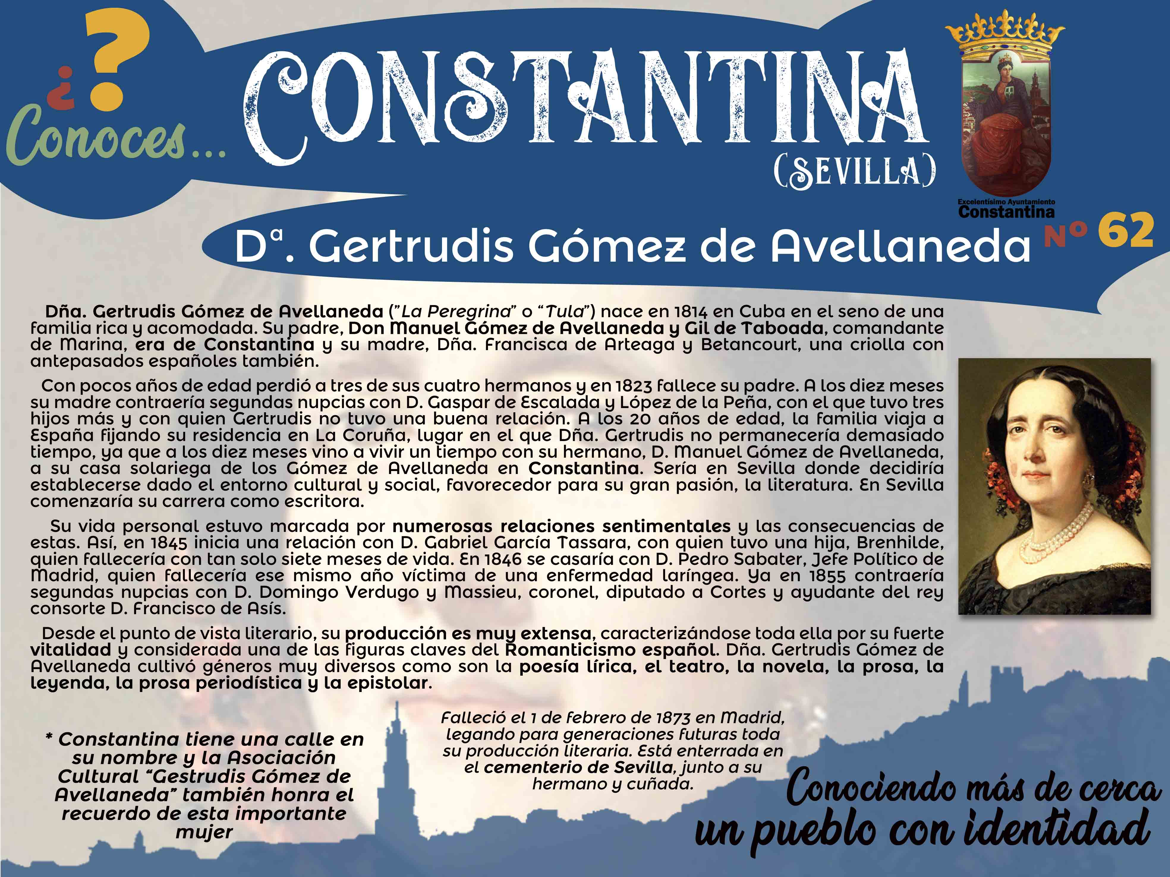 62 Gertrudis Gómez de Avellaneda Constantina