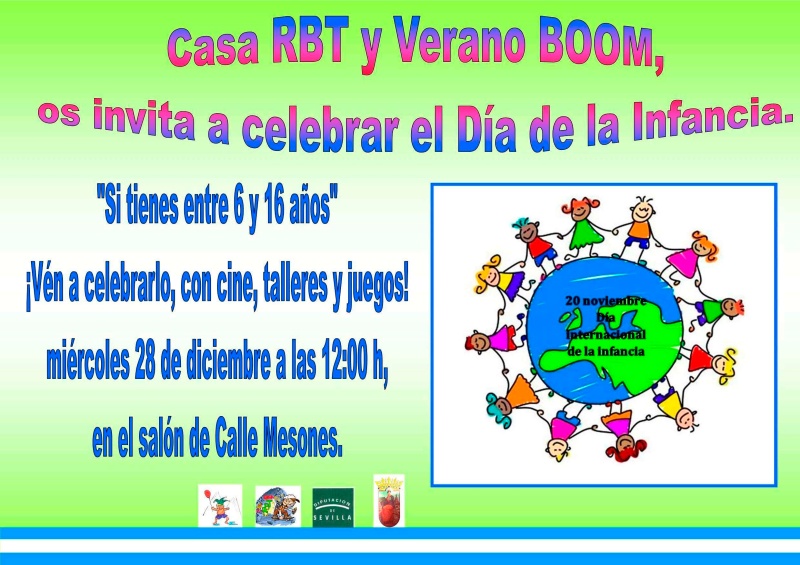 Cartel Día de la Infancia Casa RBT 2016