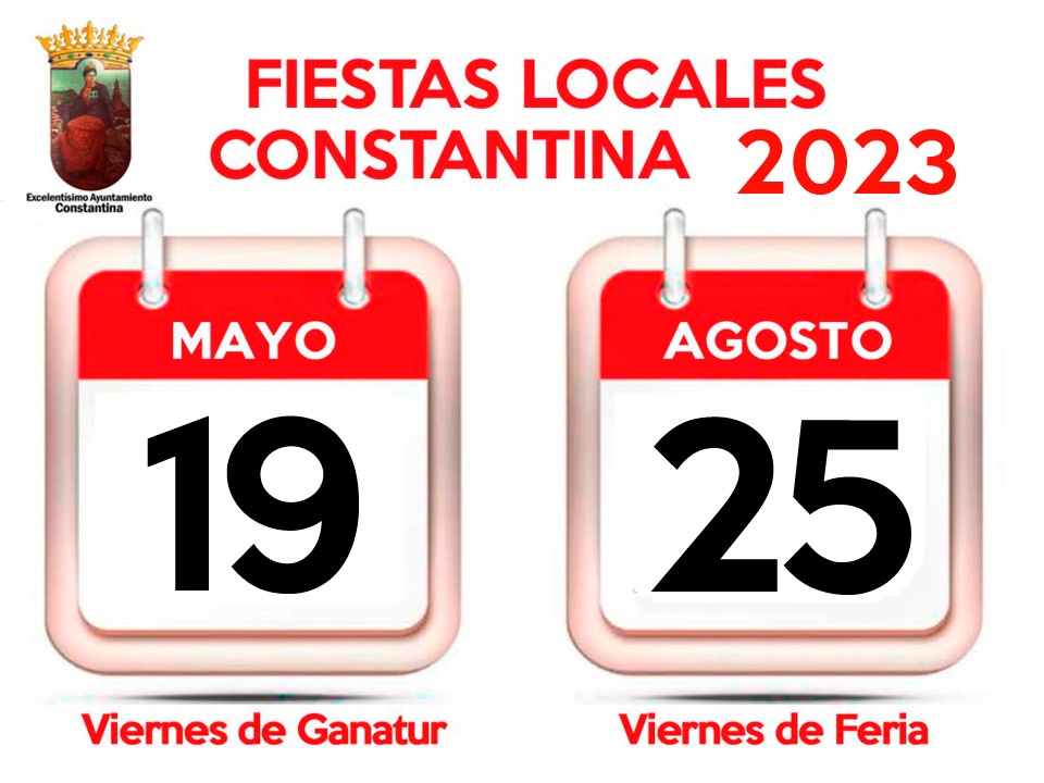 Fiestas Locales Constantina 2023