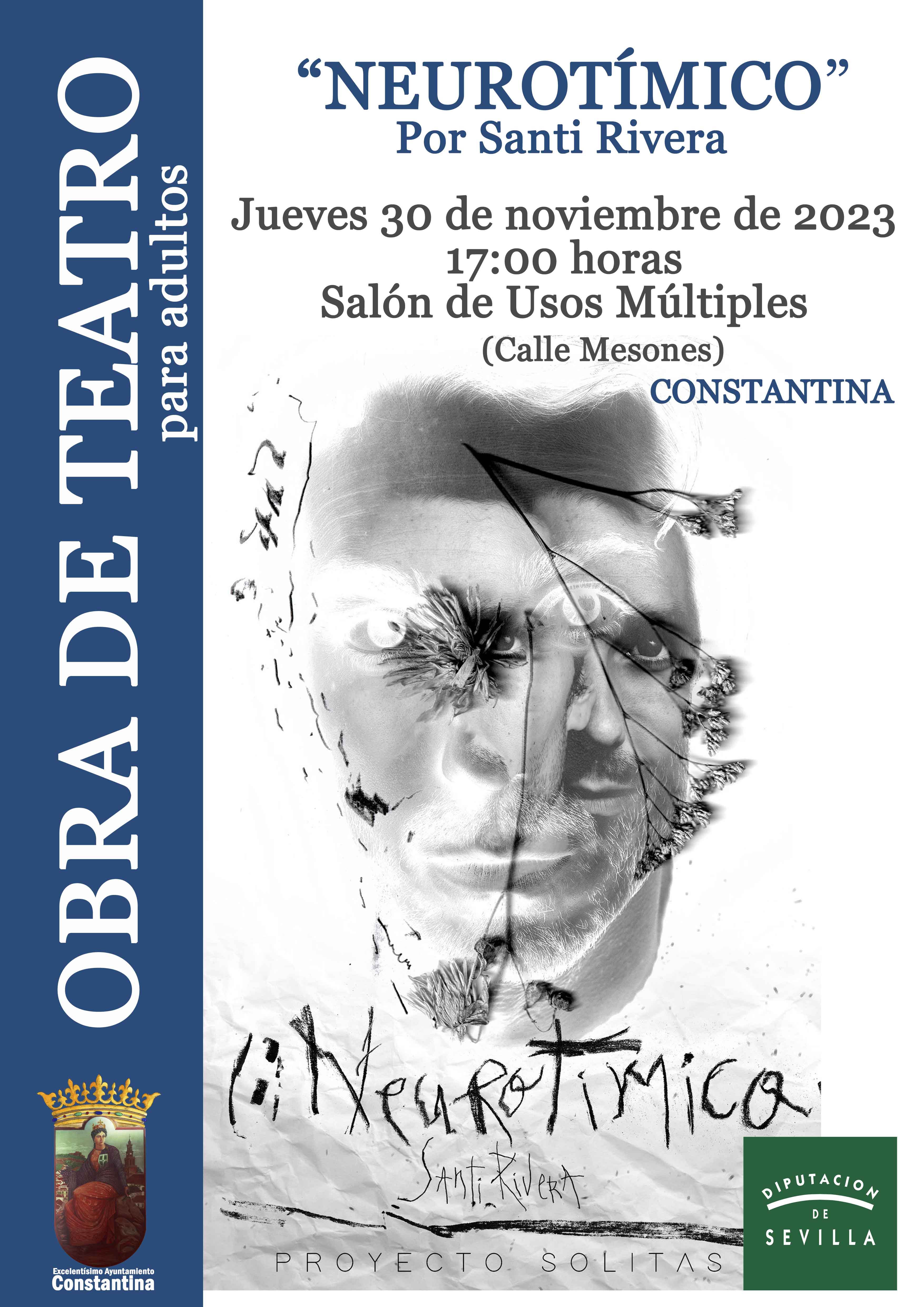 Obra Teatro Neurotímico Constantina 2023_Circuito Cultural Diputación Sevilla