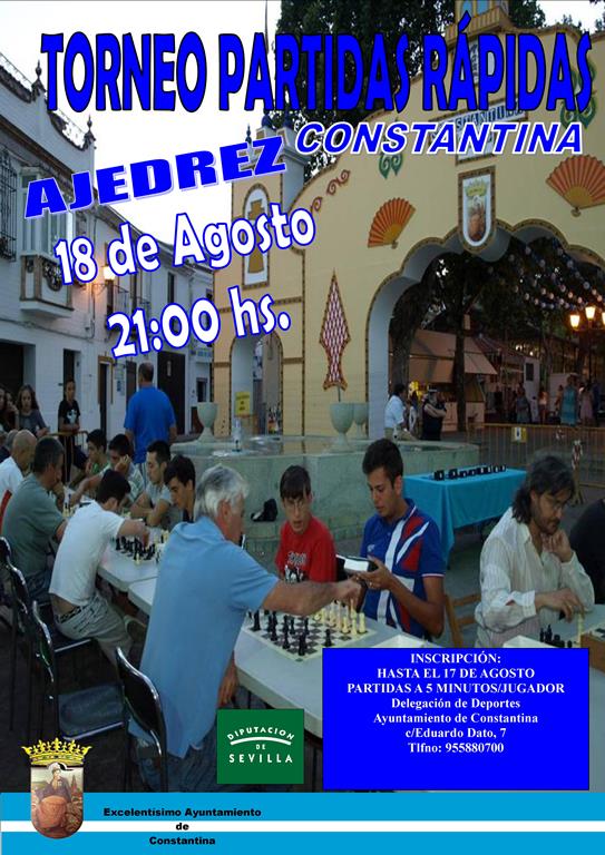 Torneo de partidas rápidas de ajedrez 2015 Constantina