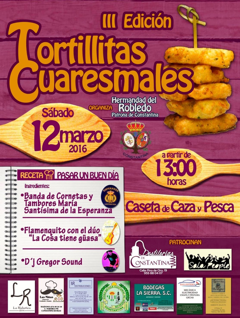 Tortillitas Cuaresmales 2016